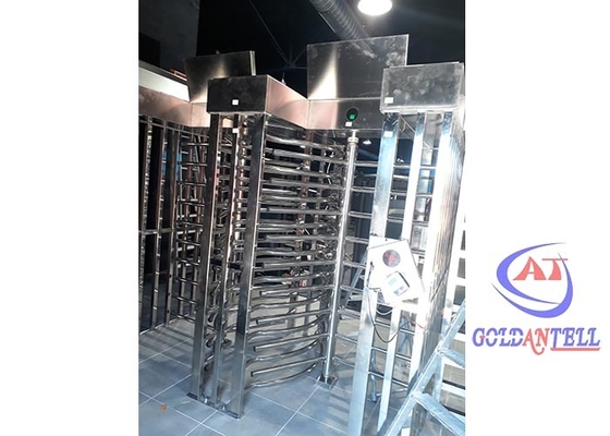 QR Code RFID Reader Access Control Turnstile Gate Pedestrian Control Untuk Gym Sekolah Kantor