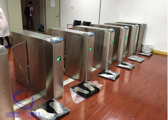 Cerdas Pinggang Tinggi ESD Turnstile Harga Kompetitif Gerbang Penghalang Otomatis