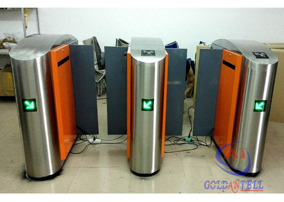 0.5s Open Time Speed ​​Gate Turnstile Pintu Putar Setengah Tinggi Kontrol Akses Rfid