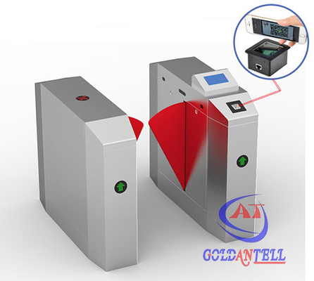 Gerbang Penghalang Flap Kode Qr 2D Populer Dengan Perangkat Lunak Sdk / Gerbang Keamanan Pintu Masuk Pintu Masuk