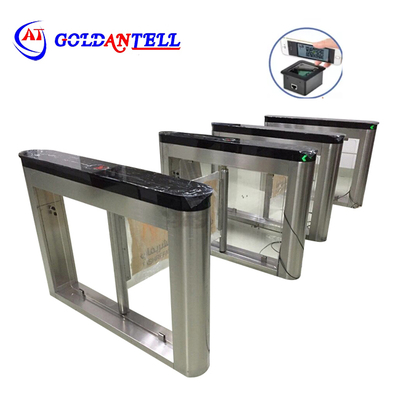 Kantor Speed Lane Turnstile Card Finger Facial QR Code Waktu Kehadiran Kontrol Keamanan
