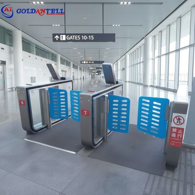 Gerbang Pintu Putar Kontrol Akses Wajah