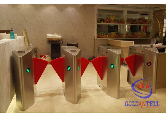 Kontrol Akses Barcode Flap Barrier Turnstile Baffle Doors Papan Kontrol Motor