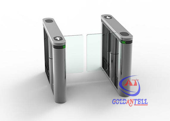 Fungsi Anti Pinch Single Lane Swing Barrier Gate Yang Kuat Untuk Akses Bagasi