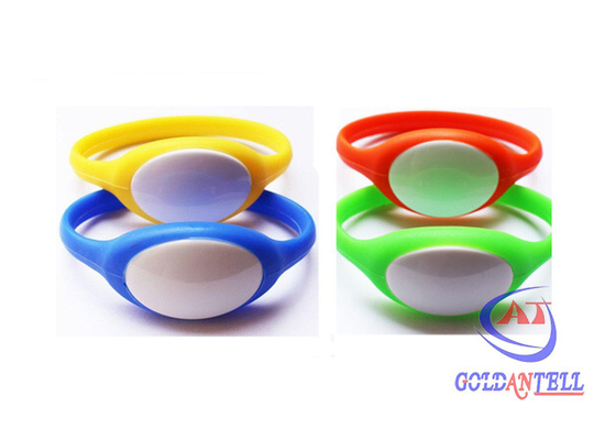 125khz 13.56mhz Gelang RFID Gelang Silikon NFC TAG Tahan Air Smart RFID