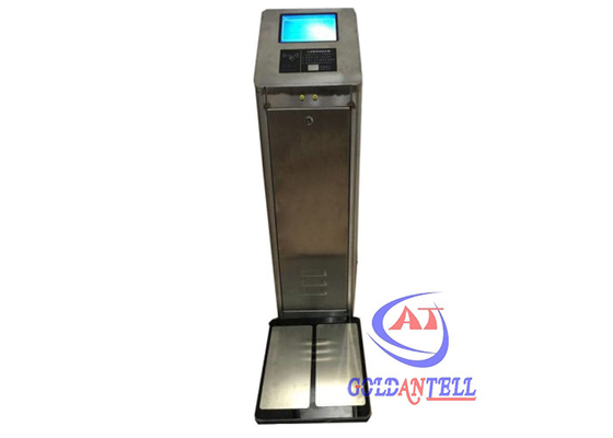 Ethernet Interface Rfid Card Reader Opsional Layar 8 Inch Keamanan Listrik ESD Checker Pintu Akses Kontrol Terminal