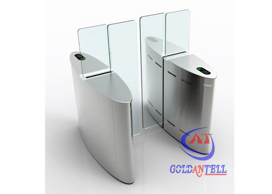 Pintu putar bandara tanpa kontak pejalan kaki anti-tailgating / Solusi Sistem Gerbang Kecepatan Cerdas NFC untuk Metro