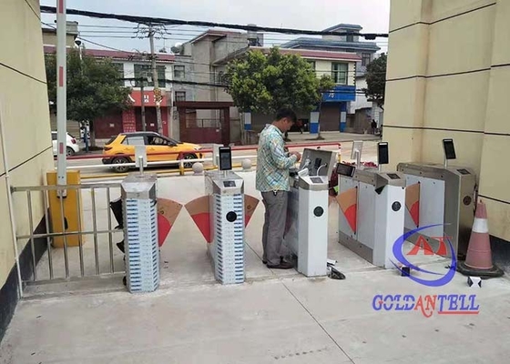 Pintu pagar thermo Suhu Tubuh 1080P pencitraan pintu panduan gaya flap inframerah