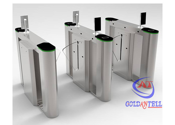 Pengenalan Wajah Ir Thermometer Turnstile Counter Barrier SUS304