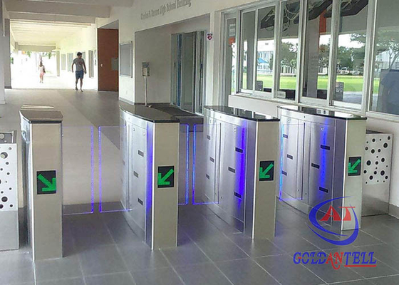 Gerbang Pintu Putar Akses Biometrik Handicap Anti Tailgating