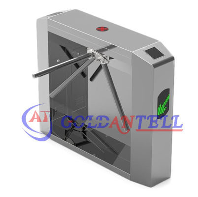Dual QR Code NFC Access Control Turnstile with LED Guidance High-Precision Anti-Tailgating Solution