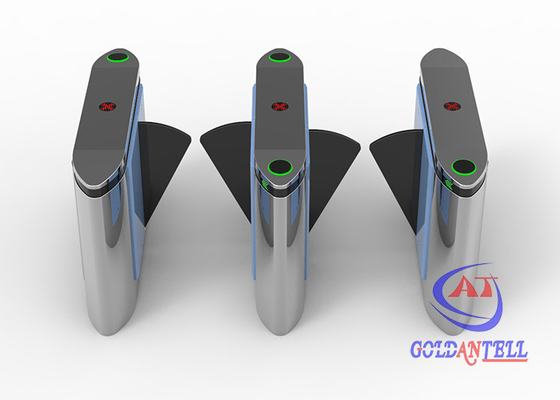 Deteksi Wajah IP54 0.6 Second ESD Entry Flap Barrier Gate