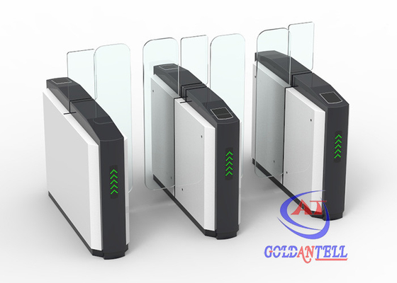 Rfid Reader Sliding Speed ​​Gate Turnstile Dengan Sidik Jari