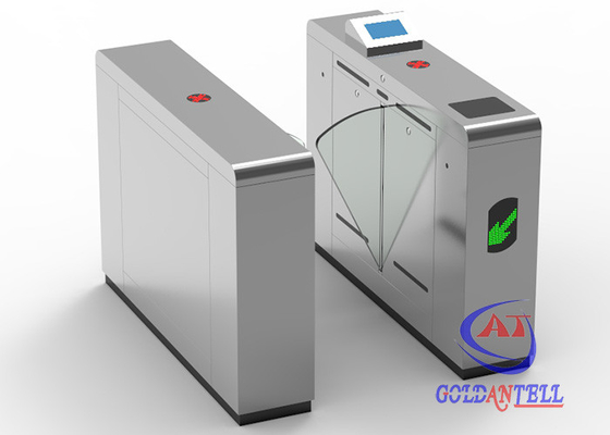 Dispenser Kartu Lebar 600mm Bar Code Flap Turnstile Gate