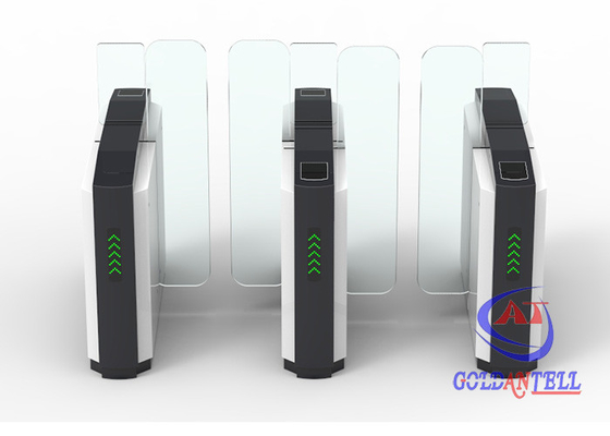 Jalur Pedestrian 600mm RS485 0.6s Sliding Gate Turnstile