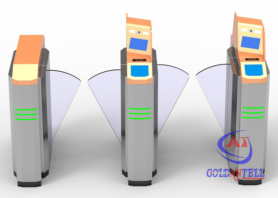 Pintu Masuk Pengenalan Wajah Bi Directional IP54 Pintu Masuk SS304
