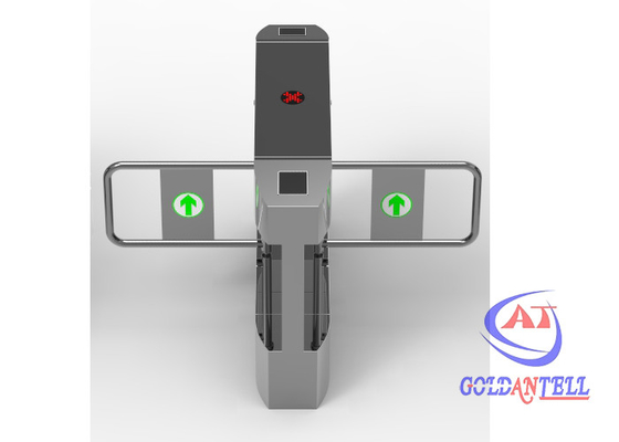 Kontrol Akses RS485 SS304 0.6s Swing Turnstile Barrier