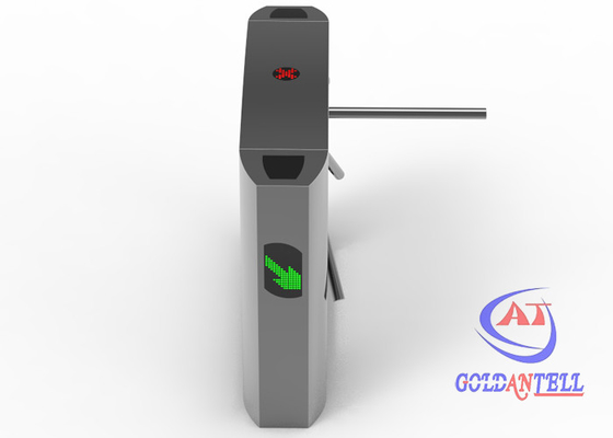 Alarm Tailgating Tripod Security Gates Semi Otomatis CE Disetujui