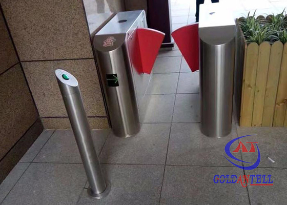Access Control Push Button Gym Turnstile Dengan Sidik Jari RFID Pengenalan Wajah