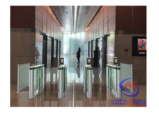Keamanan Mengintegrasikan Tripod Turnstile Gate Kontrol Akses Pengenalan Wajah