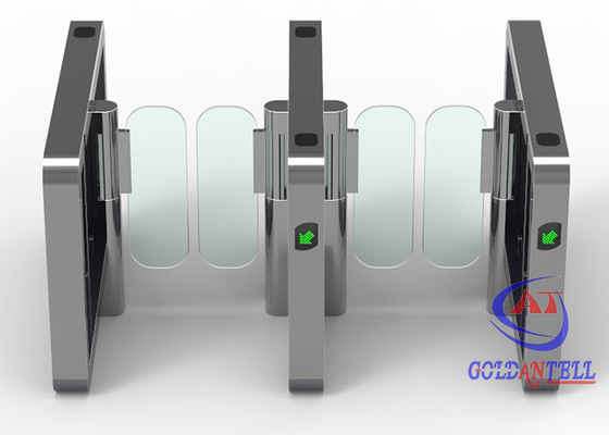 Kontrol Akses Otomatis Penuh Flap Barrier Pembaca Kode QR Tinggi Penuh