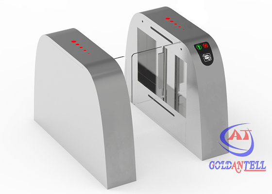 Gerbang Kecepatan Tanpa Kontak Pintu Putar Anti Tailing Swing Supermarket Entrance Turnstile