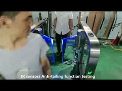 GAT-621 Desain ramping kode QR NFC kartu kontrol pass gerbang kecepatan pejalan kaki rfid cepat untuk gym