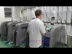 High Security Face Recognition Swing Barrier Gate Kecepatan tinggi 304 Baja tahan karat