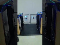 High Security Pedestrian Facial Recognition Wing Gate Turnstile Produsen