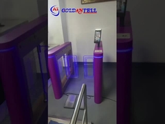 esd tester gerbang kecepatan turnstile dengan sistem kartu RFID pengenalan wajah