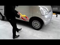 L1 Anti pencurian Shockproof Adjustable 8 lubang 48cm Mobil roda Klem Kunci