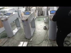 ESD Indoor Outdoor Turnstyle Melindungi Pejalan kaki di Pabrik Elektronik