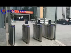 GAT-232 Outdoor Face Scanner RFID Smart Gate Flap Barrier System Untuk Gym Sekolah