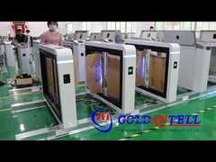 GAT-622 Warna yang disesuaikan White Swing Turnstile Speed Gate Bi-directional