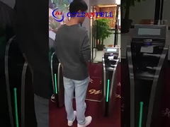 GAT-630 Tiket / kode QR RFID Gerbang Turnstile Otomatis Untuk Taman Air / Metro