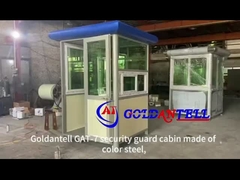 Penjaga Penjaga Rumah Penjaga Kotak Prefab Kamar Polisi Di Manajemen Parkir