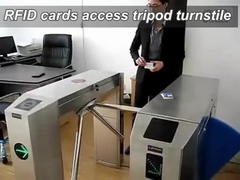 GAT-305 Gerbang Turnstile Kontrol Pintu Masuk Di Luar Dengan Pembaca NFC