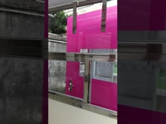 GAT-GT9 Fleksibel Layout Stainless Steel 40Ft Prefab Keamanan Kios Rumah